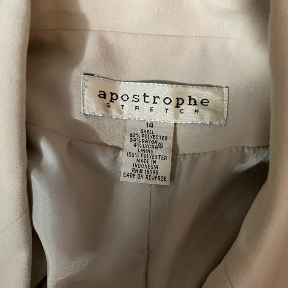 Apostrophe jacket. Box 1. - Picture 2 of 2